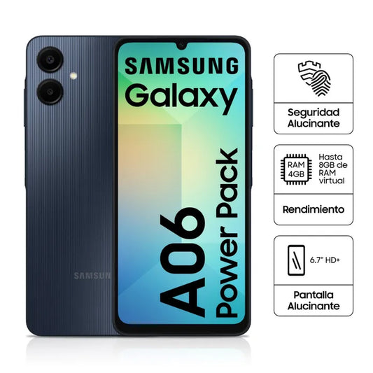 Celular Samsung Galaxy A06 4G 128GB 50MP SM-A065M